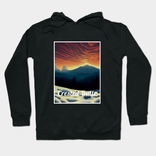 Crested Butte Colorado United States ski Hoodie